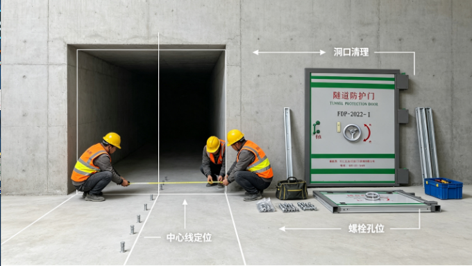 隧道防护门7